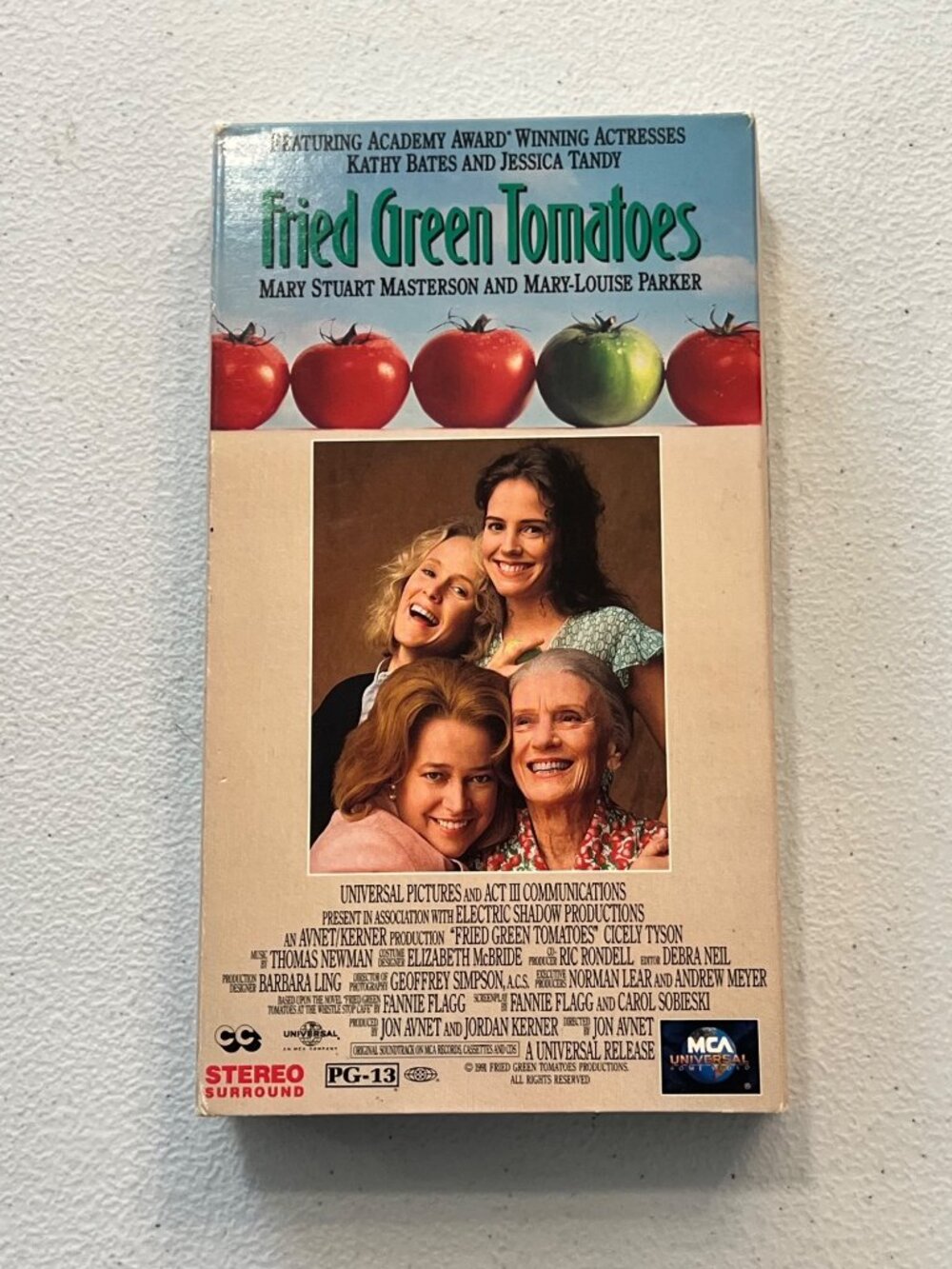 Fried Green Tomatoes 1991 VHS Comedy Drama Movie Jessica Tandy Pre-Owned